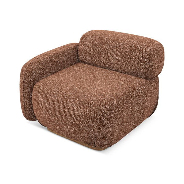 Narancssárga-barna kanapé modul (bal oldali) Ailani – Makamii-image-3