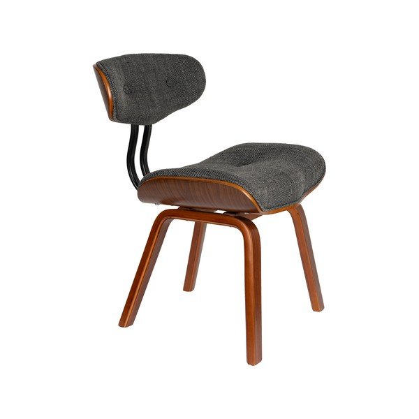 Szürke-barna kárpitozott étkezőszék Blackwood – Dutchbone