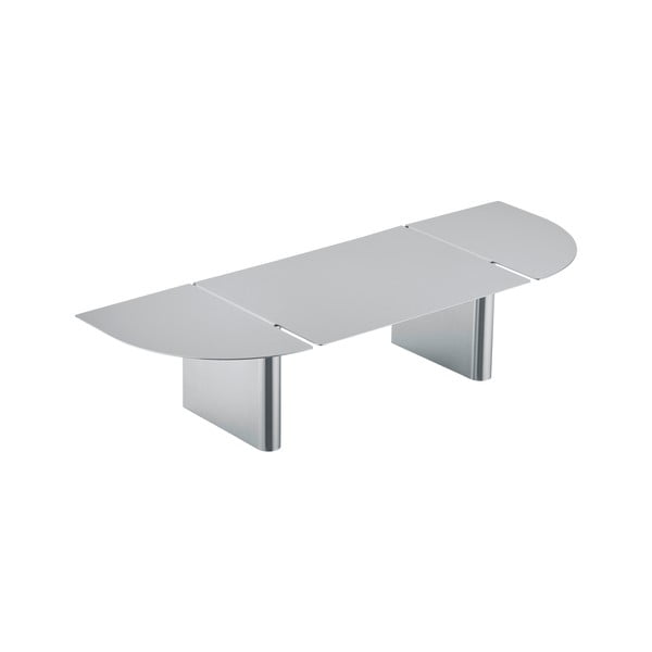 Matt ezüstszínű rozsdamentes acél fali polc 60 cm Oru – Blomus-image-3