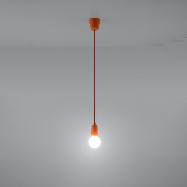 Narancssárga függőlámpa ø 5 cm Rene – Sollux-image-4