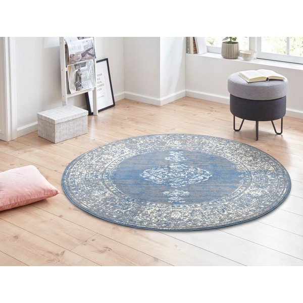 Kék kerek szőnyeg ø 160 cm Méridional - Hanse Home-image-1