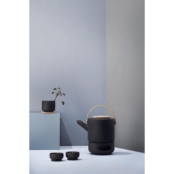 Fekete kőedény teáskanna 1,25 l Theo – Stelton-image-4