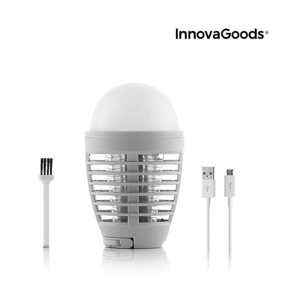 Tölthető szúnyogriasztó lámpás 2in1 - InnovaGoods
