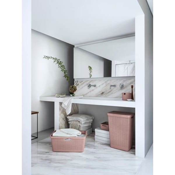 Műanyag szennyeskosár 46 l Jute – Curver-image-1