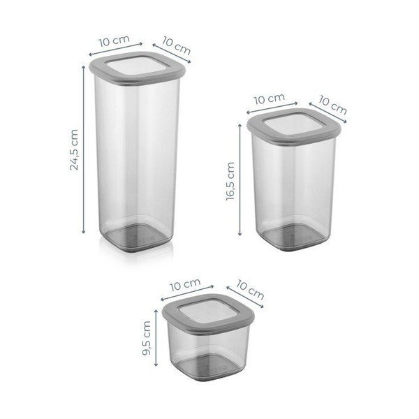 Élelmiszertartó doboz szett 18 db-os Fresco – Hermia-image-3