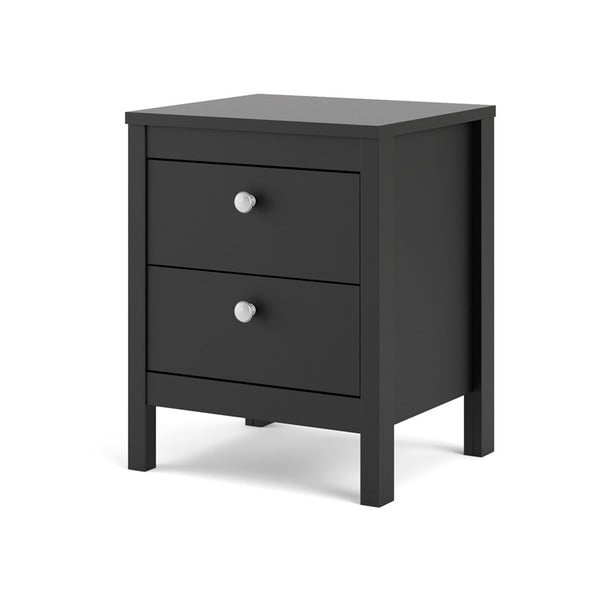 Fekete éjjeliszekrény Madrid - Tvilum-image-4