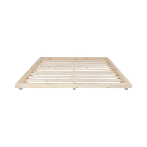 Dock kétszemélyes ágy borovi fenyőből, 180 x 200 cm - Karup Design