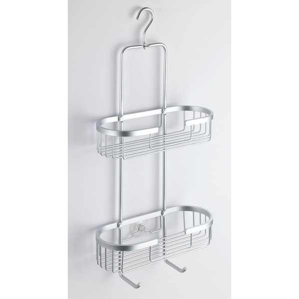 Gomo felfüggeszthető kétszintes fürdőszobai polc - Wenko-image-1