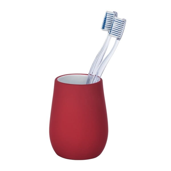 Sydney piros kerámia fogkefetartó pohár - Wenko