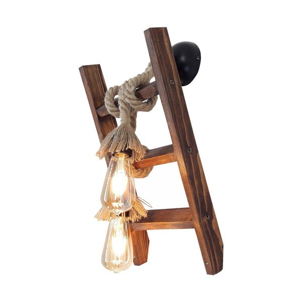 Merdiven falilámpa fából-image-1