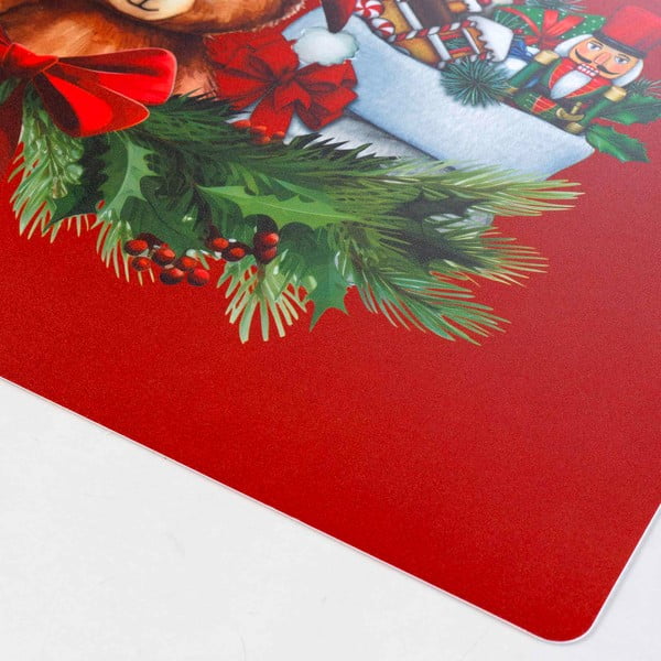 Műanyag tányéralátét karácsonyi mintával 28,5x44 cm Cadocha – douceur d'intérieur-image-1