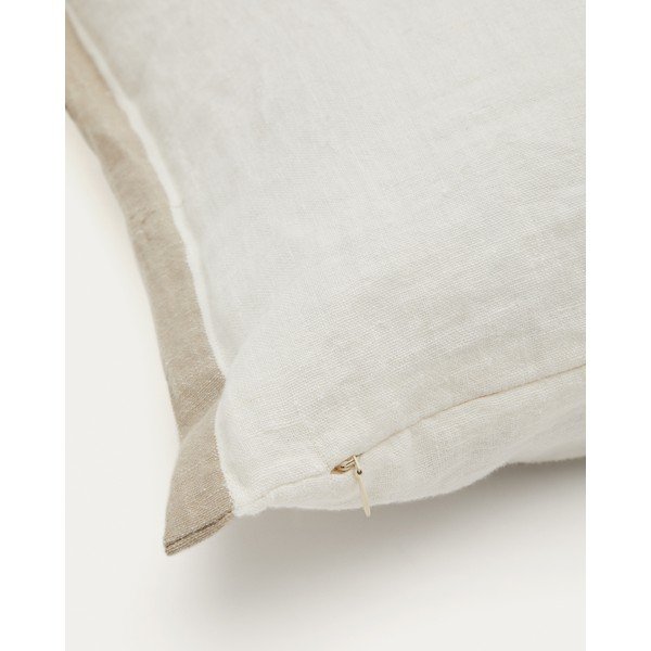 Len párnahuzat 50x50 cm Suerta – Kave Home-image-2