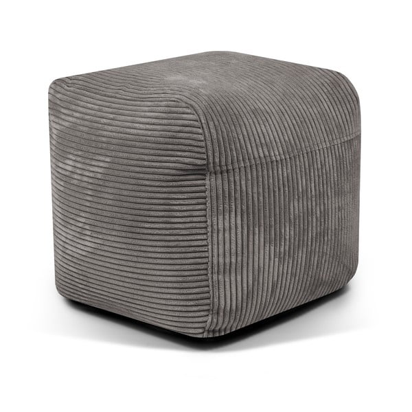 Kék kordbársony babzsákfotel Plus 50 Lounge – SLOWDOWN-image-3