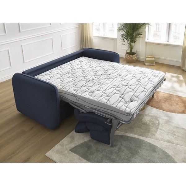 Sötétkék kanapé 216 cm Achille – Bobochic Paris-image-1