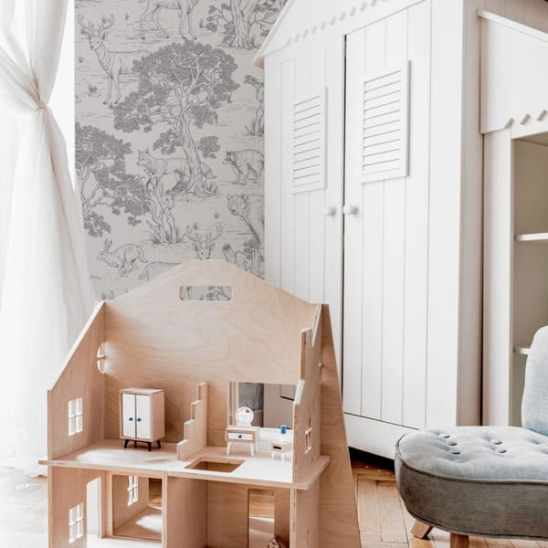 Papír gyerek tapéta 100 cm x 280 cm Animals – Dekornik-image-1