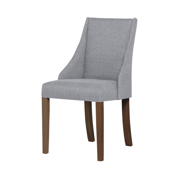 Absolu szürke bükkfa szék, sötétbarna lábakkal - Ted Lapidus Maison