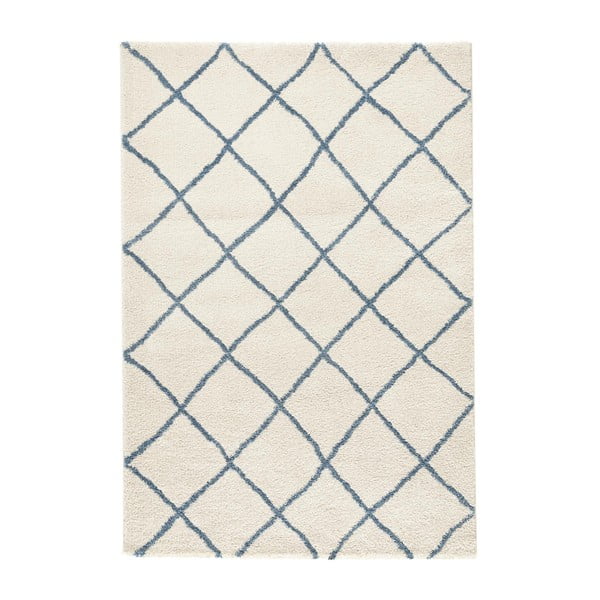 Grid fehér szőnyeg, 200 x 290 cm - Mint Rugs