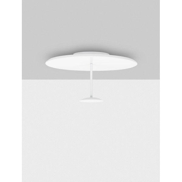 Matt fehér acél LED dimmelhető mennyezeti lámpa Nima – Nova Luce-image-4