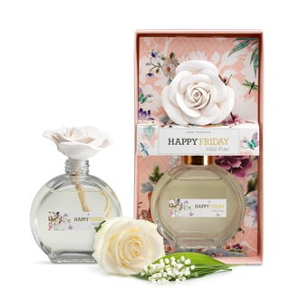 Párologtató fehér rózsa illattal, 190 ml - HF Living
