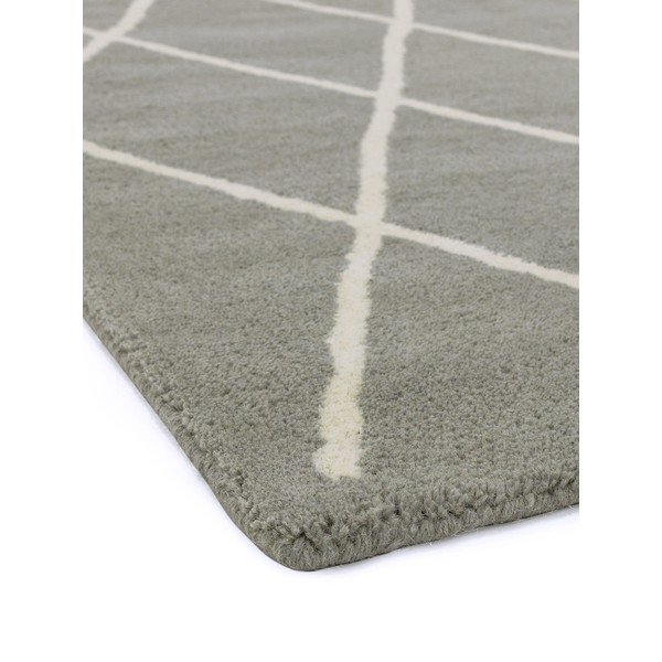 Szürke kézi szövésű gyapjú szőnyeg 200x290 cm Albany – Asiatic Carpets-image-2