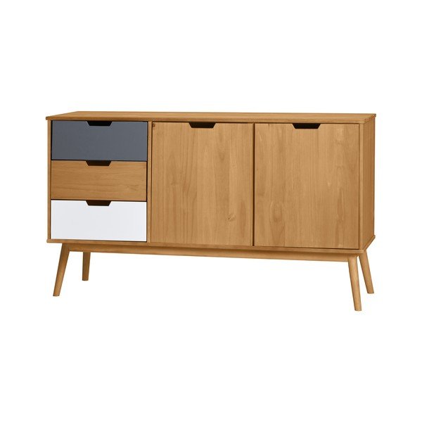 Cusco tömör borovi fenyő komód - Marckeric-image-2