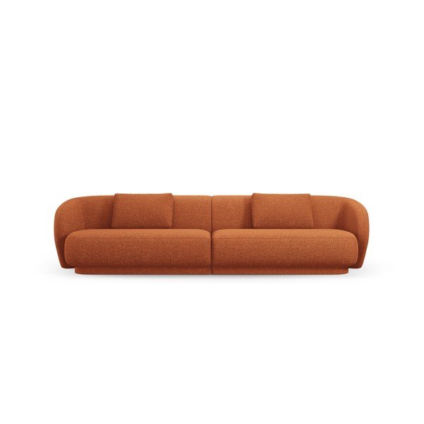 Narancssárga kanapé 304 cm Camden – Cosmopolitan Design