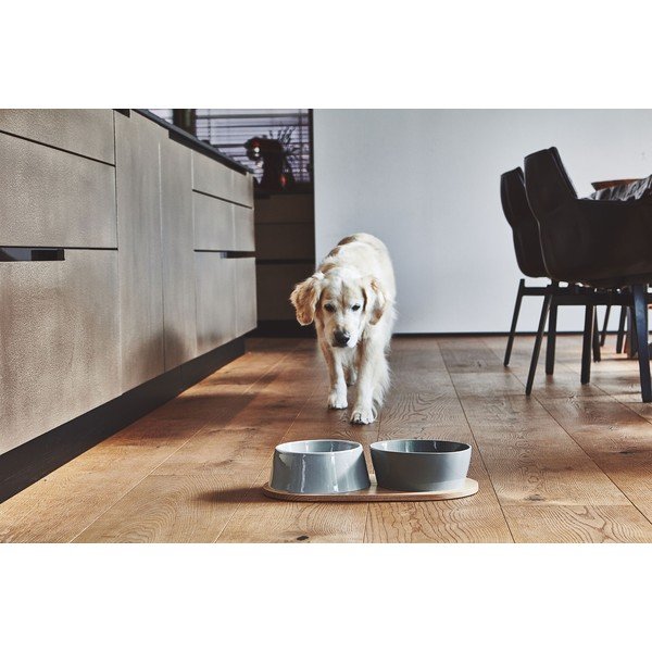 Kisállat tálka alátét 24x46 cm Doppio Oak Natural M/L – MiaCara-image-3