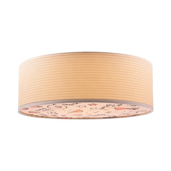 Gyerek mennyezeti lámpa textil búrával ø 38 cm Kiddy – Candellux Lighting-image-1