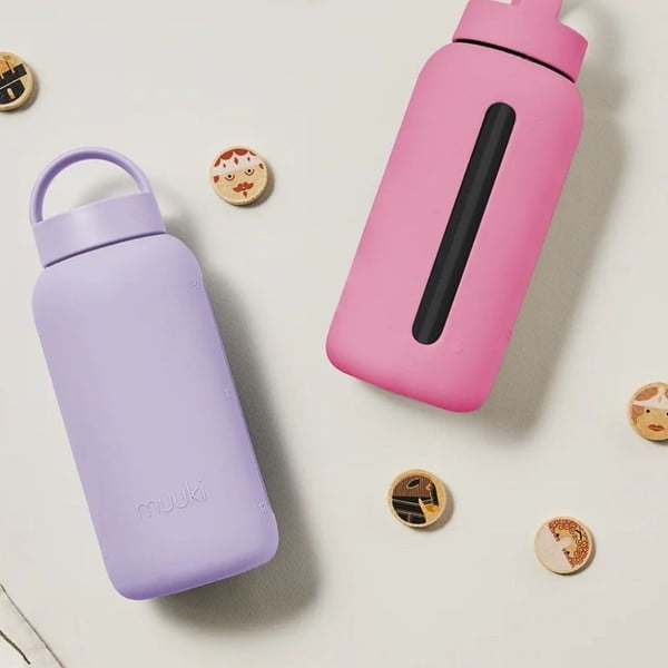 Levendula színű utazó ivópalack 720 ml Pastel Lilac – Muuki-image-1