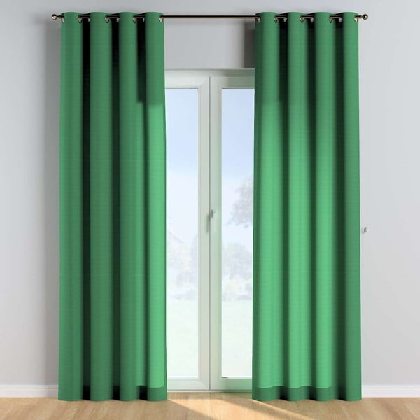 Zöld függöny 260x130 cm Happiness - Yellow Tipi-image-3