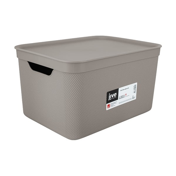 Műanyag tárolódoboz fedéllel Deco - Rotho-image-2