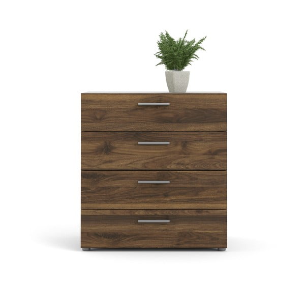 Pepe komód diófa dekorral, 80 x 68 cm - Tvilum-image-4