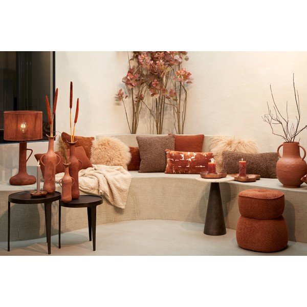 Fém kerek tárolóasztal ø 43 cm Tobias – Light & Living-image-1