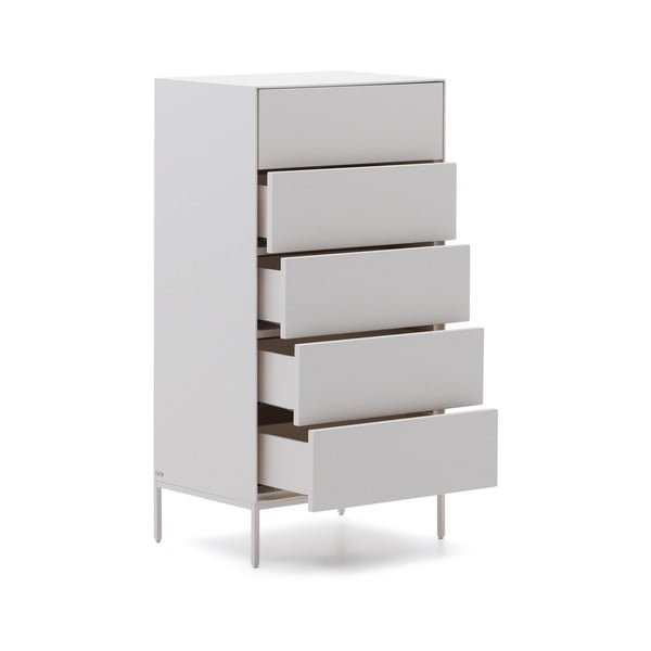 Fehér magas komód 60x114 cm Vedrana – Kave Home-image-3