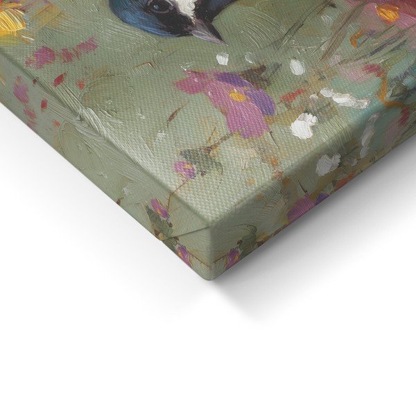 Nyomtatott vászon kép 32x32 cm Yellow Parus – Styler-image-4
