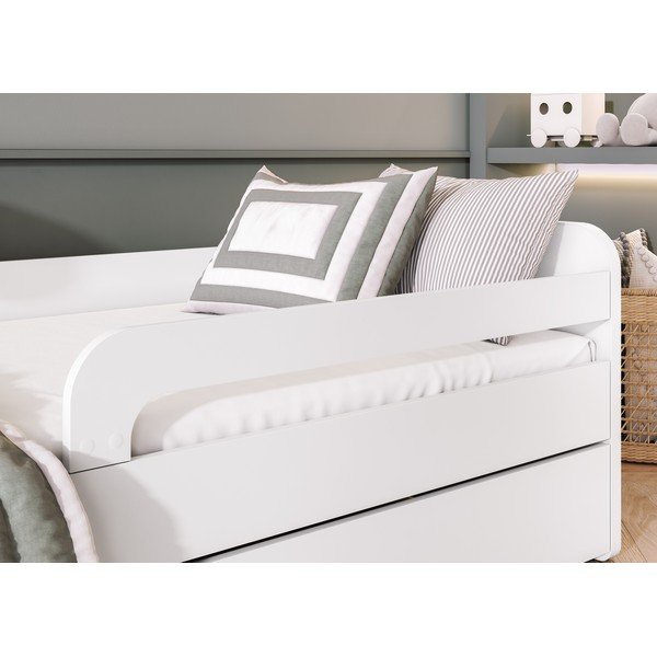 Fehér gyerekágy ágyráccsal 80x160 cm Duuli – ELTAP-image-3