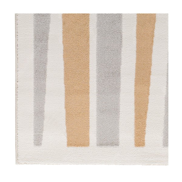 Világosszürke-krémszínű szőnyeg 160x230 cm Flora – Universal-image-3