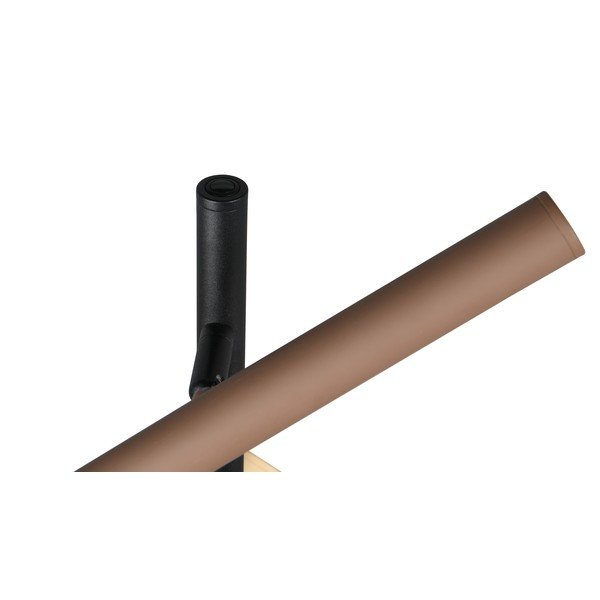 Fekete LED állólámpa fém búrával (magasság 150 cm) Fiato – Trio-image-4