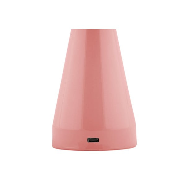 Rózsaszín LED dimmelhető asztali lámpa fém búrával (magasság 20,5 cm) Rachel – Leitmotiv-image-2