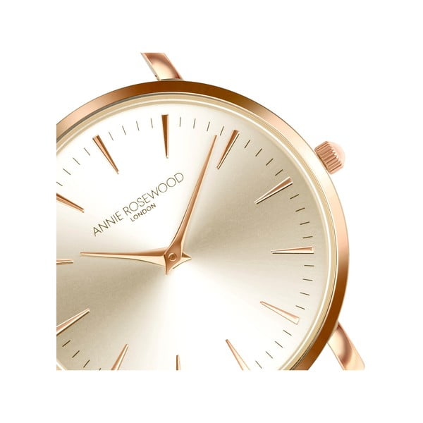 Elisabeth Silver karóra rozsdamentes acél pánttal - Annie Rosewood-image-1