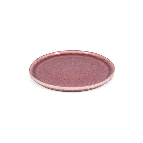 Borvörös kőedény tányér ø 22 cm Duna – ONA-image-3