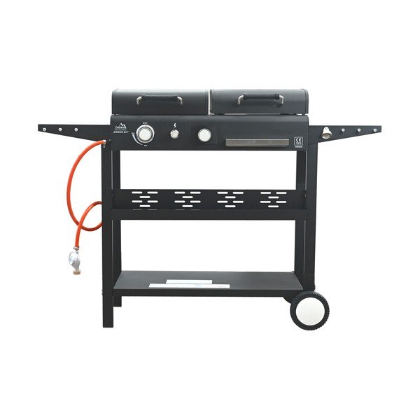 Gáz-faszenes grillsütő Domino 2in1 – Cattara-image-2