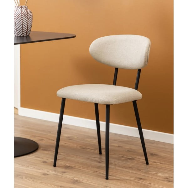 Krémszínű étkezőszék szett 2 db-os Denise – Actona-image-1