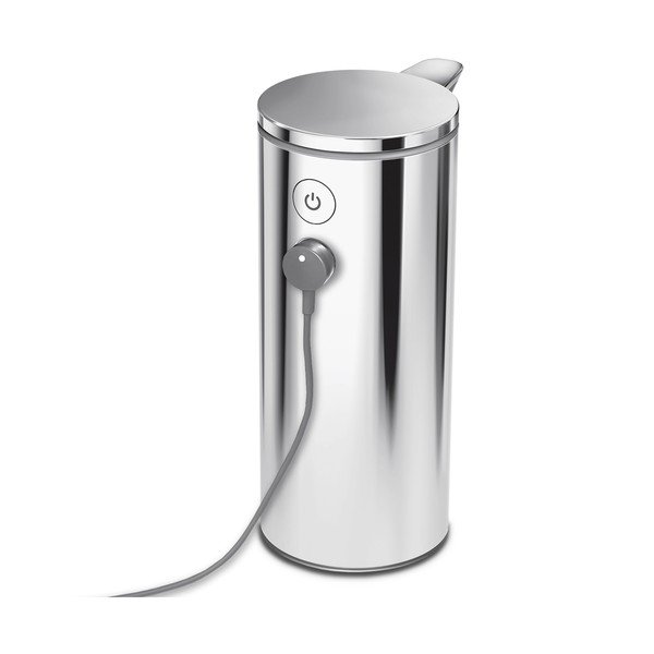 Ezüstszínű acél automata szappanadagoló 266 ml - simplehuman-image-3