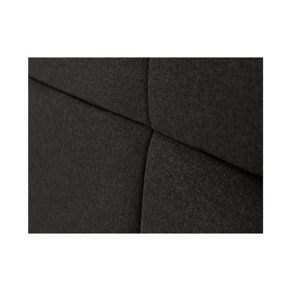 Barletta fekete ágytámla, 140 x 120 cm - Mazzini Sofas-image-2