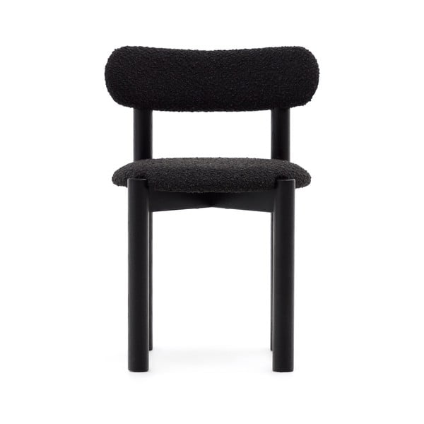 Fekete étkezőszék szett 2 db-os Nebai – Kave Home-image-2