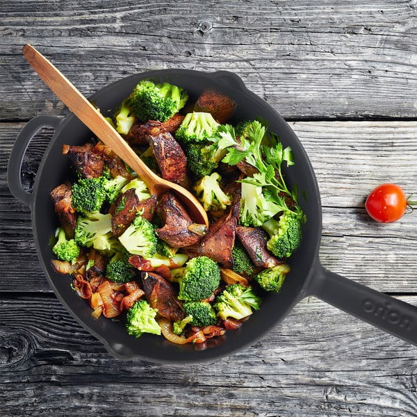 Öntöttvas serpenyő ø 28 cm LITINA SMALT – Orion-image-1