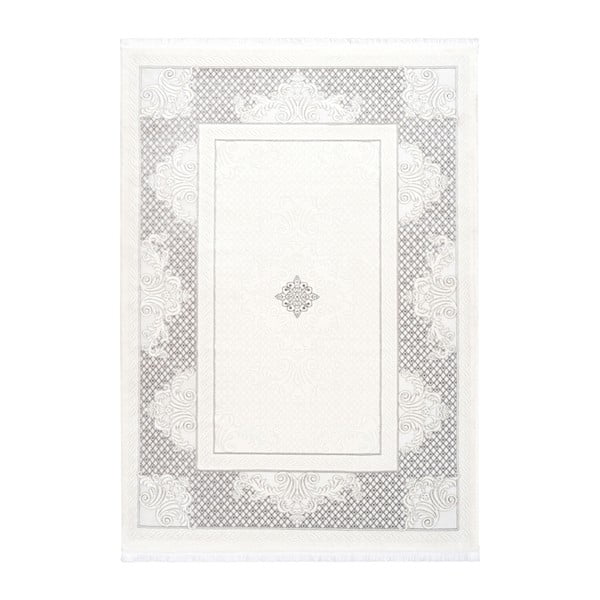 Shermin ezüst színű szőnyeg, 80 x 150 cm - Kayoom