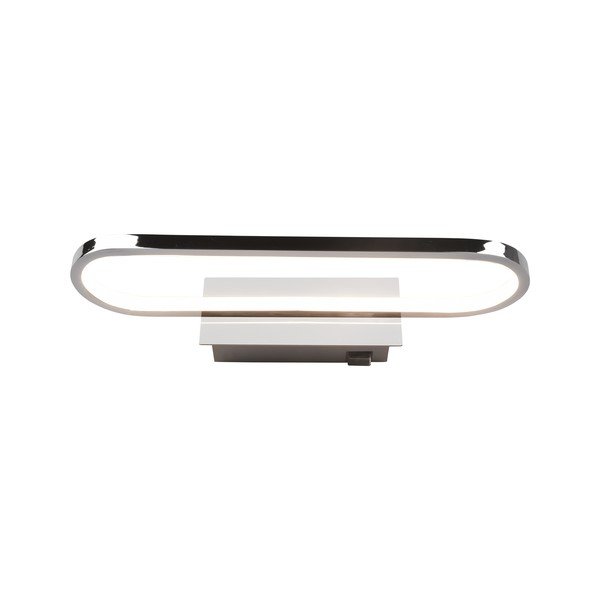 Fényes ezüstszínű LED fali lámpa (hosszúság 40 cm) Gianni – Trio-image-4