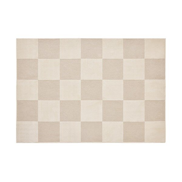 Bézs pamutkeverék szőnyeg 140x200 cm Toledo – douceur d'intérieur